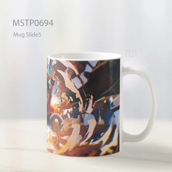 Luffy Gear Kedua Berputar Cepat Mug MSTP0694 - All-side / Desain