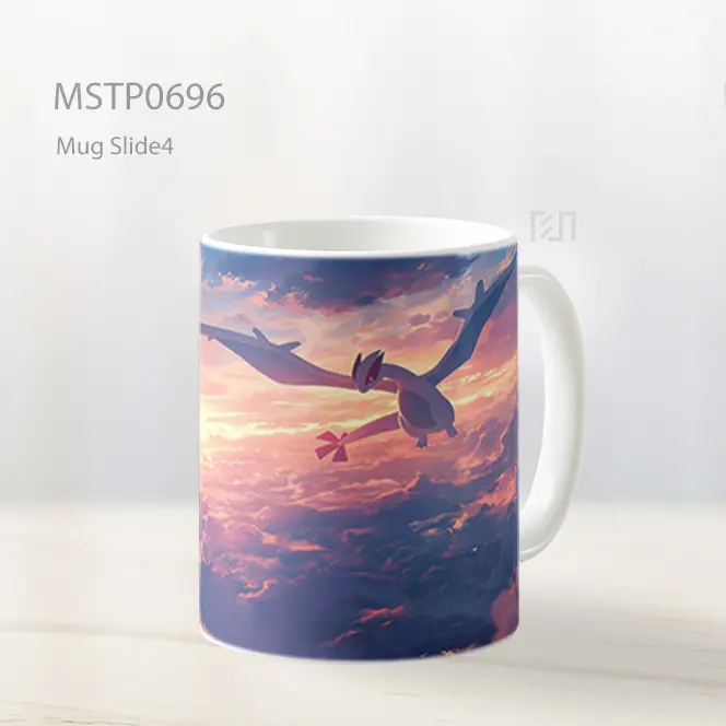 Naga Terbang Di Langit Senja Mug MSTP0696