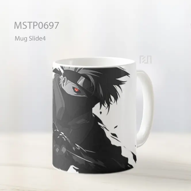 Kakashi Hatake Menghunus Tant%C3%A5%C2%8D Mug MSTP0697