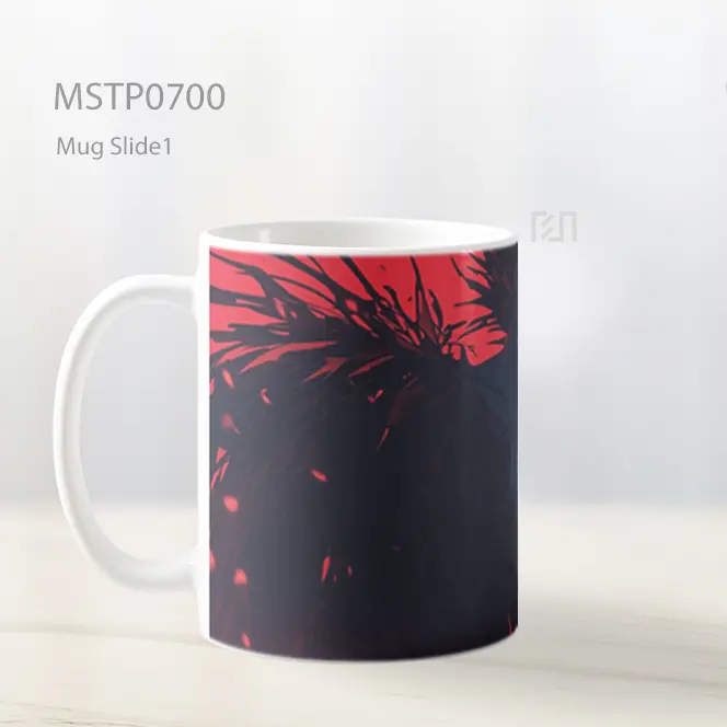 Ryuk Memegang Apel Merah Mug MSTP0700 - All-side / Desain