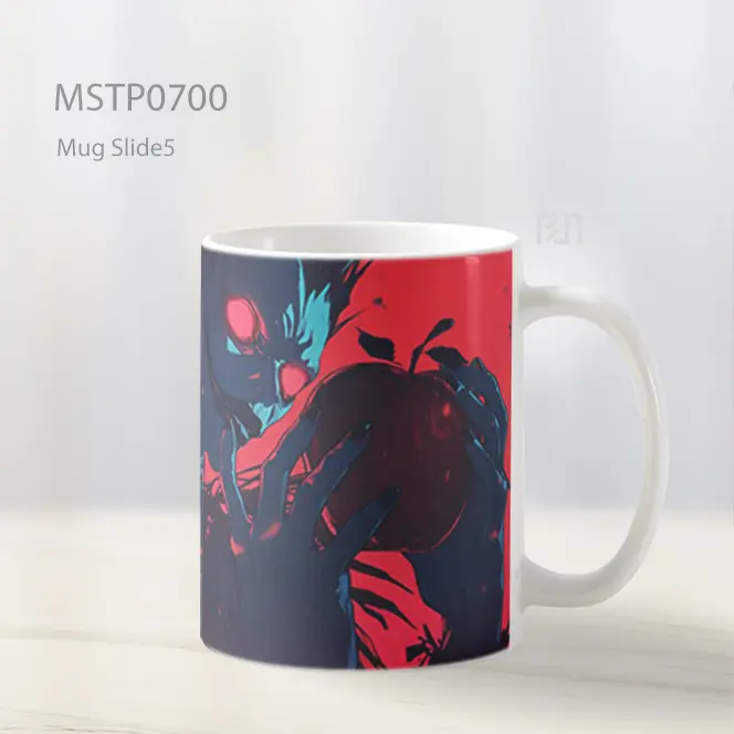Ryuk Memegang Apel Merah Mug MSTP0700 - All-side / Desain