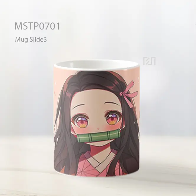 Nezuko Kamado Tatapan Manis Ikonik Mug MSTP0701 - All-side / Desain