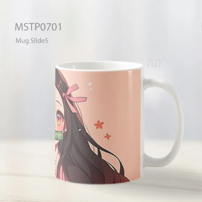 Nezuko Kamado Tatapan Manis Ikonik Mug MSTP0701 - All-side / Desain