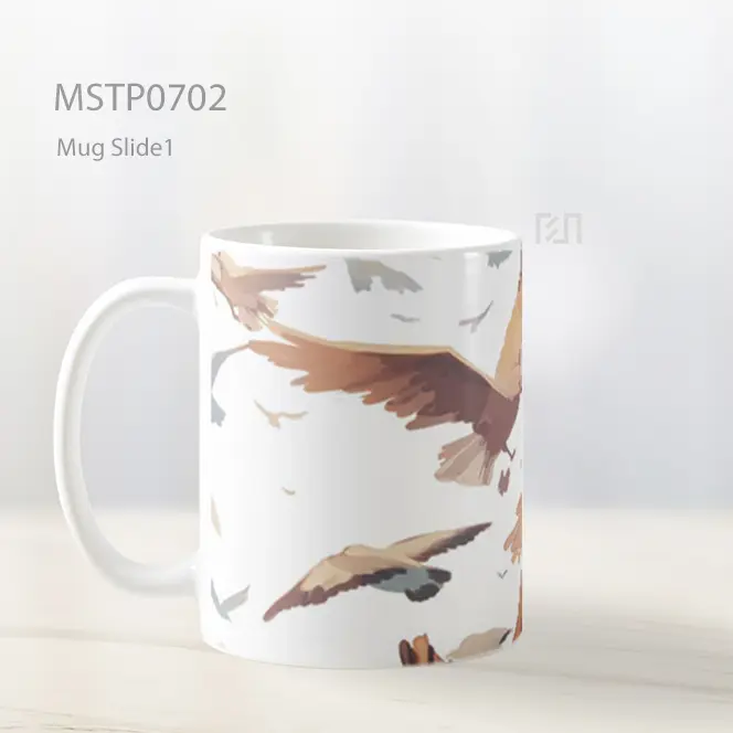 Luffy Bermain Dengan Burung Camar Mug MSTP0702 - All-side / Desain