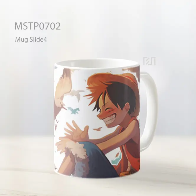 Luffy Bermain Dengan Burung Camar Mug MSTP0702