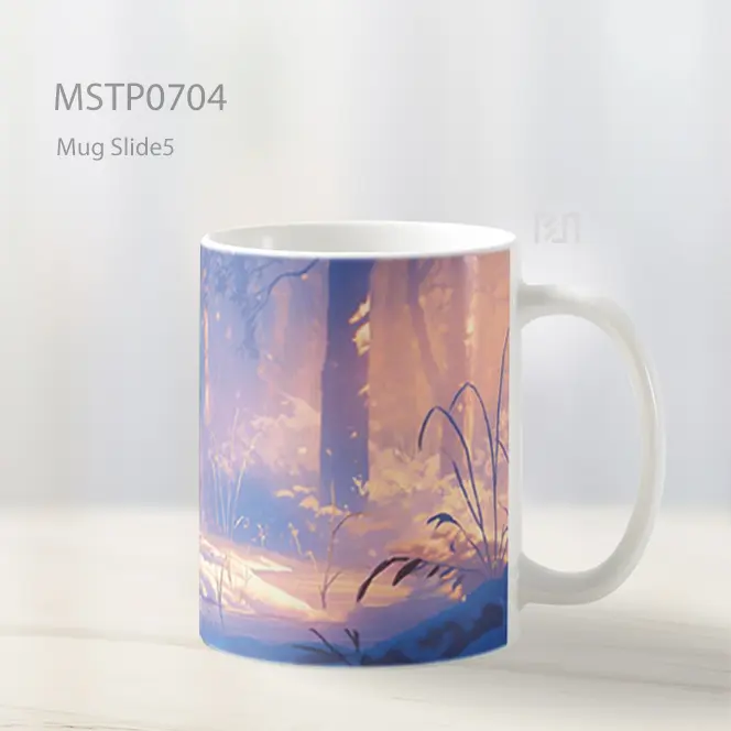 Totoro Di Hutan Musim Dingin Mug MSTP0704 - All-side / Desain