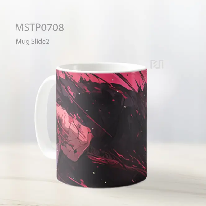 Megumi Fushiguro Dengan Luka Pertempuran Mug MSTP0708 - All-side / Desain