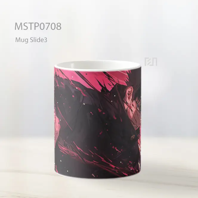 Megumi Fushiguro Dengan Luka Pertempuran Mug MSTP0708 - All-side / Desain