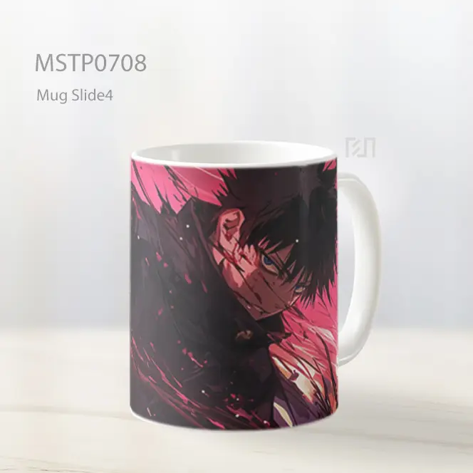 Megumi Fushiguro Dengan Luka Pertempuran Mug MSTP0708