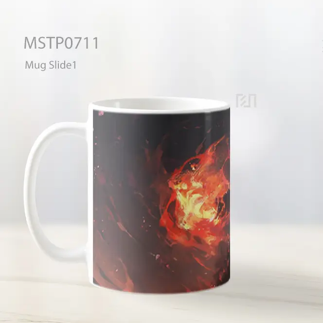 Natsu Dragneel Bola Api Menggelegar Mug MSTP0711 - All-side / Desain