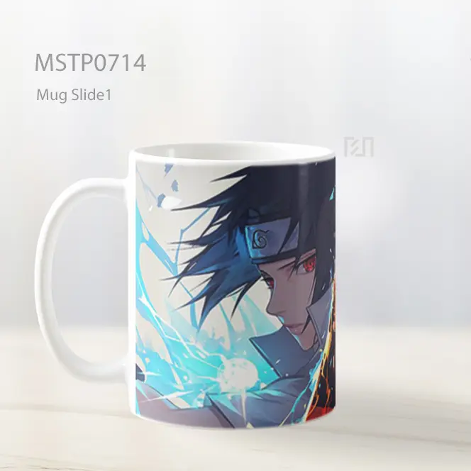 Naruto Dan Sasuke Beradu Punggung Mug MSTP0714 - All-side / Desain