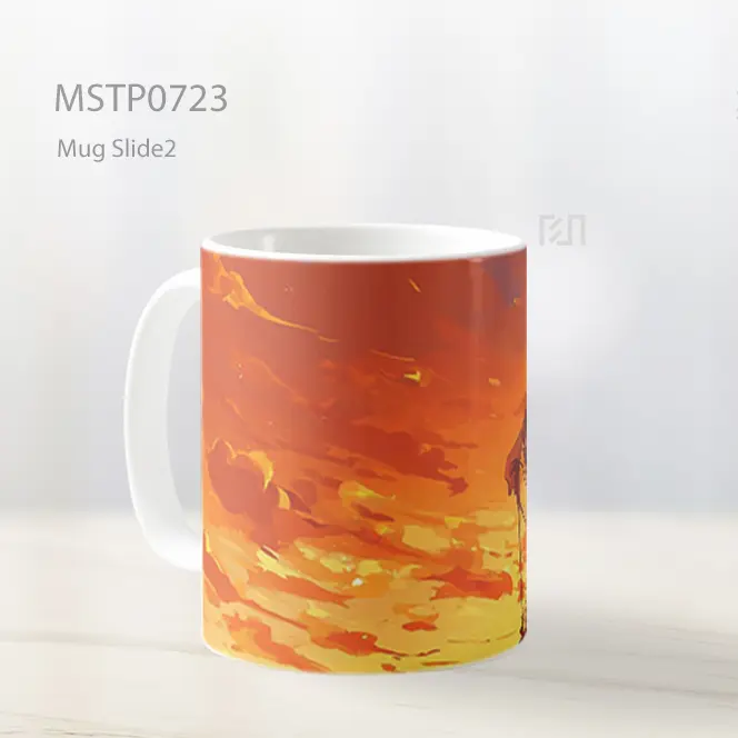 Desktop Wallpaper 4K Mug MSTP0723 - All-side / Desain