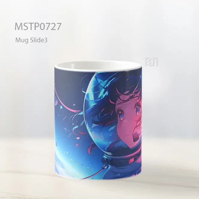 Gadis Astronot Menatap Bumi Mug MSTP0727 - All-side / Desain
