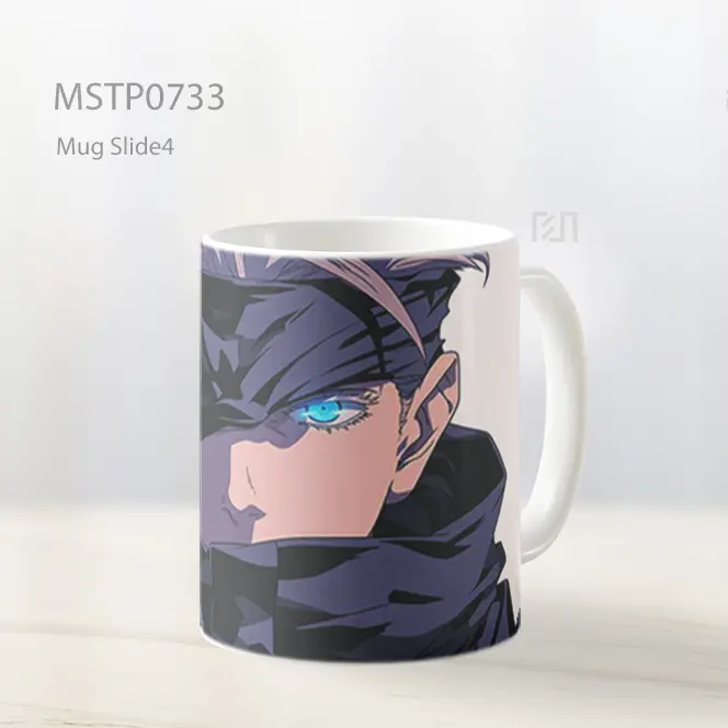 Satoru Gojo Mata Biru Menyala Mug MSTP0733