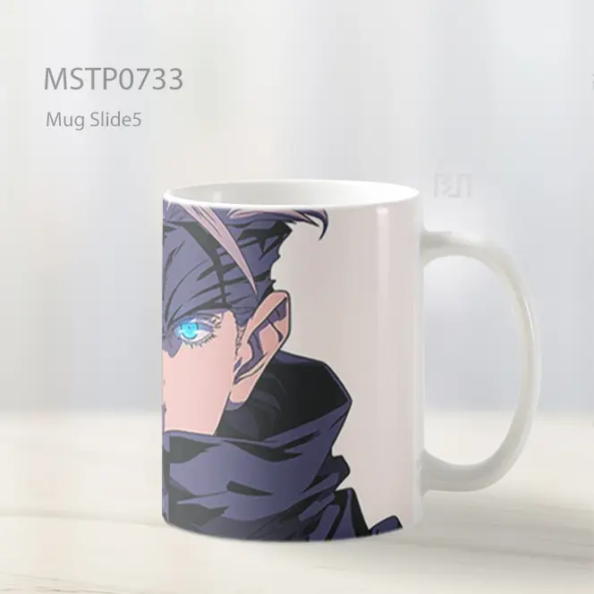 Satoru Gojo Mata Biru Menyala Mug MSTP0733 - All-side / Desain
