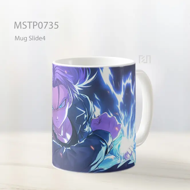 Future Trunks Aura Petir Pedang Siap Mug MSTP0735