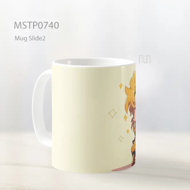 Dio Brando Chibi Pose Berkilau Mug MSTP0740 - All-side / Desain