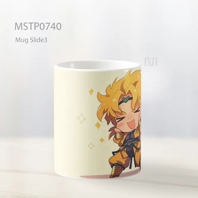 Dio Brando Chibi Pose Berkilau Mug MSTP0740 - All-side / Desain