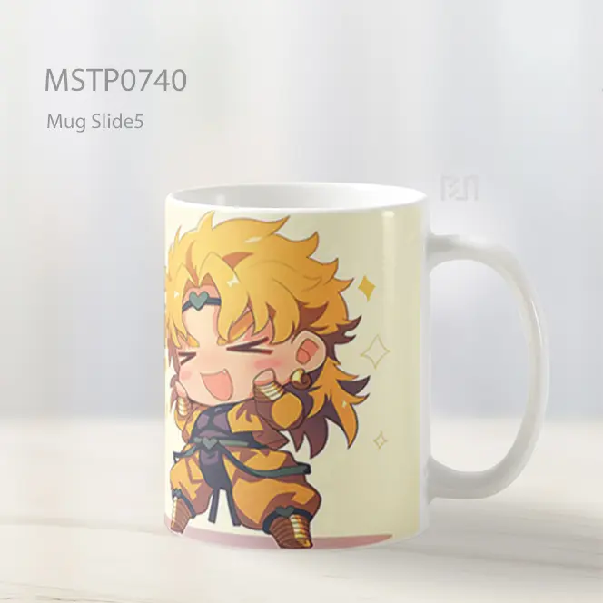 Dio Brando Chibi Pose Berkilau Mug MSTP0740 - All-side / Desain