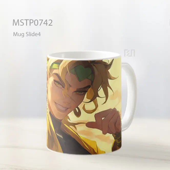 Dio Brando Jojo Aura Mengerikan Mug MSTP0742