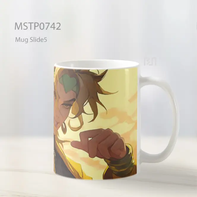 Dio Brando Jojo Aura Mengerikan Mug MSTP0742 - All-side / Desain