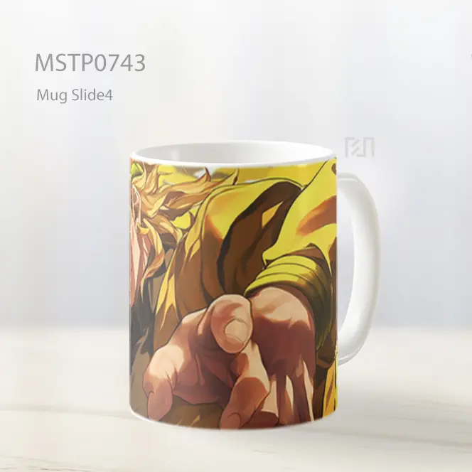 Dio Brando Jojo Sinar Kuning Mug MSTP0743