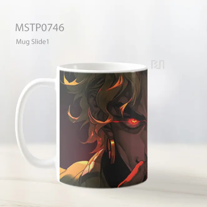 Dio Mata Bersinar Jojos Bizarre Adventure Anime Mug MSTP0746 - All-side / Desain