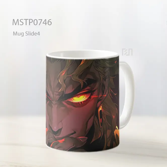 Dio Mata Bersinar Jojos Bizarre Adventure Anime Mug MSTP0746