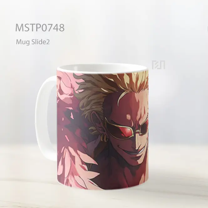Doflamingo Joker Senyum Jahat Mug MSTP0748 - All-side / Desain