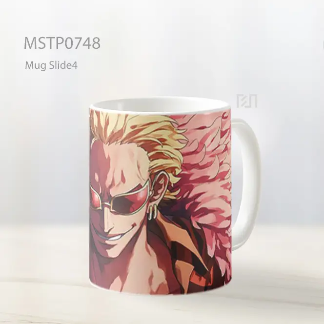 Doflamingo Joker Senyum Jahat Mug MSTP0748