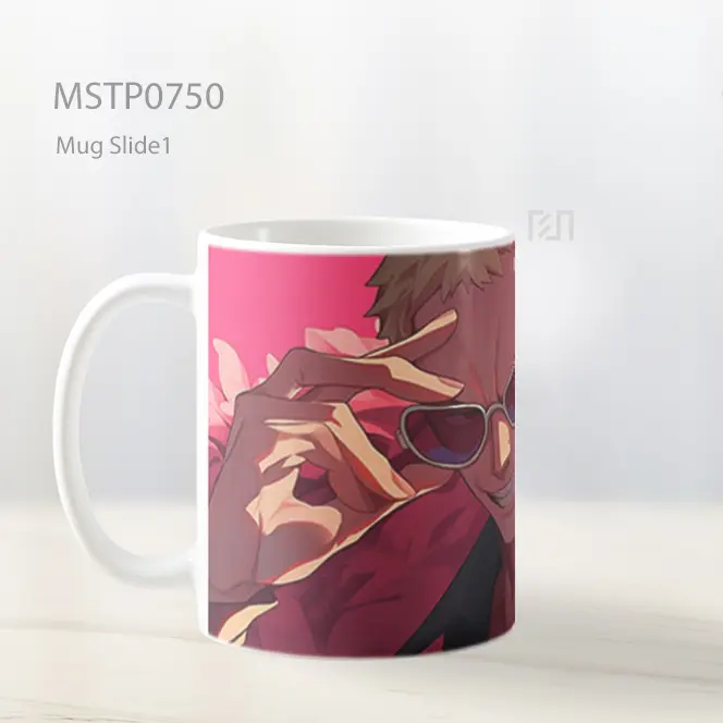 Doflamingo One Piece Pink Sunglasses Mug MSTP0750 - All-side / Desain