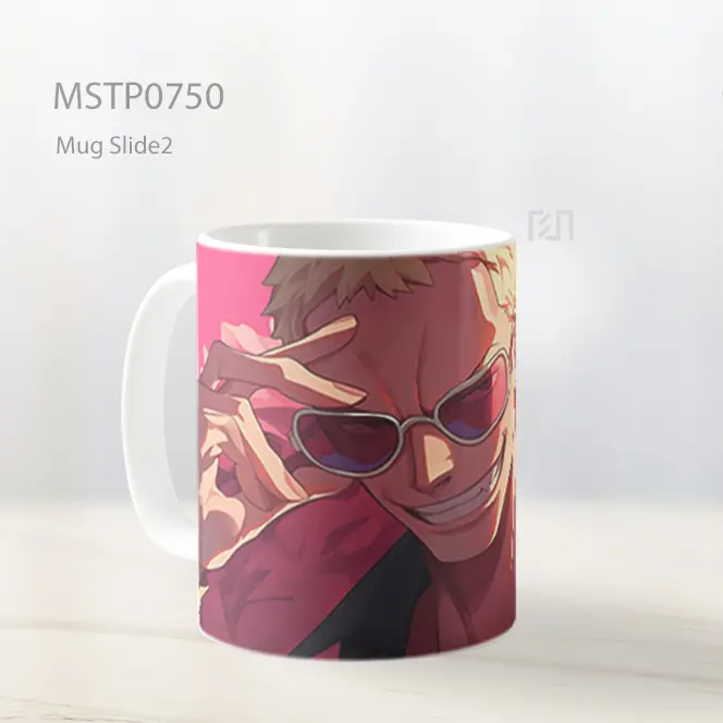 Doflamingo One Piece Pink Sunglasses Mug MSTP0750 - All-side / Desain