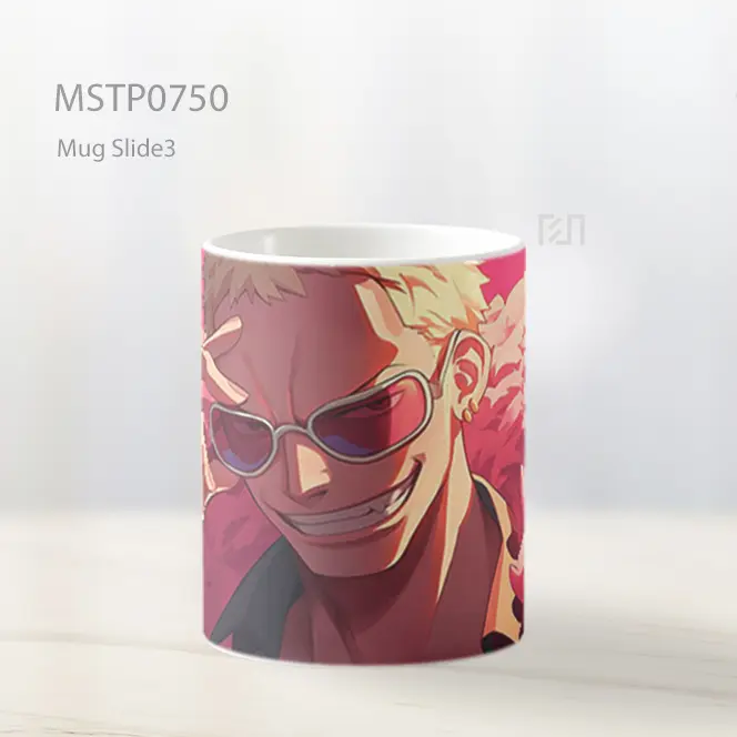 Doflamingo One Piece Pink Sunglasses Mug MSTP0750 - All-side / Desain