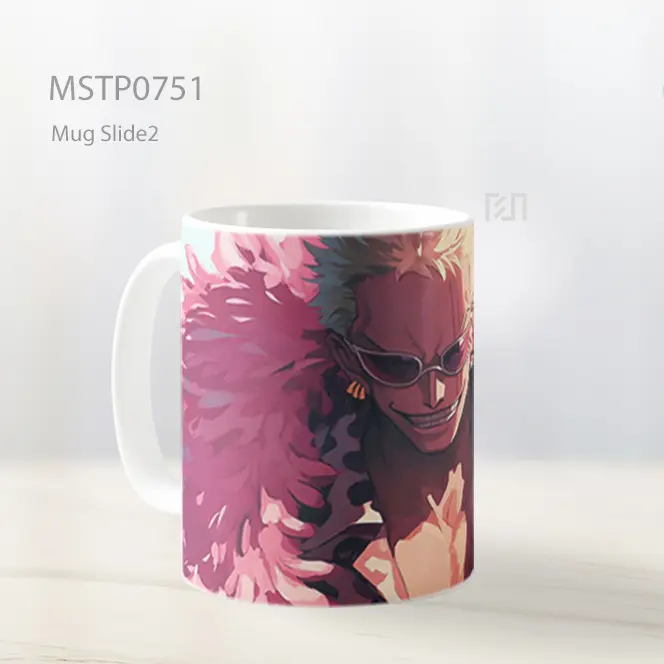 Doflamingo One Piece Pose Ikonik Mug MSTP0751 - All-side / Desain