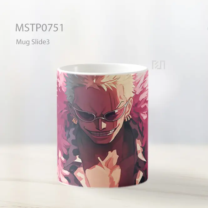 Doflamingo One Piece Pose Ikonik Mug MSTP0751 - All-side / Desain