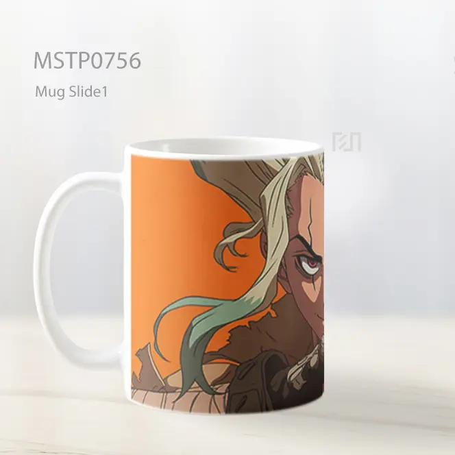 Dr Stone Senku Ishigami Oranye Mug MSTP0756 - All-side / Desain