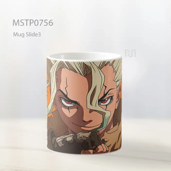 Dr Stone Senku Ishigami Oranye Mug MSTP0756 - All-side / Desain