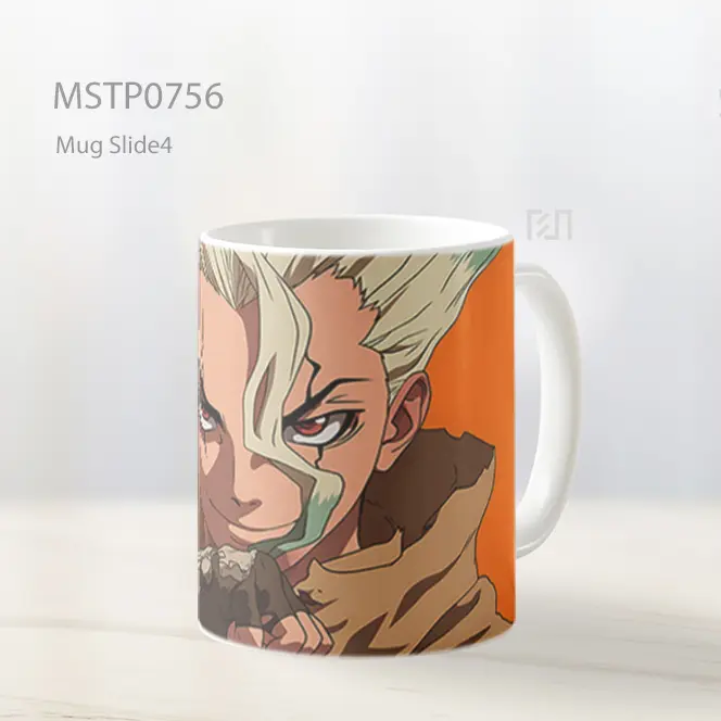 Dr Stone Senku Ishigami Oranye Mug MSTP0756