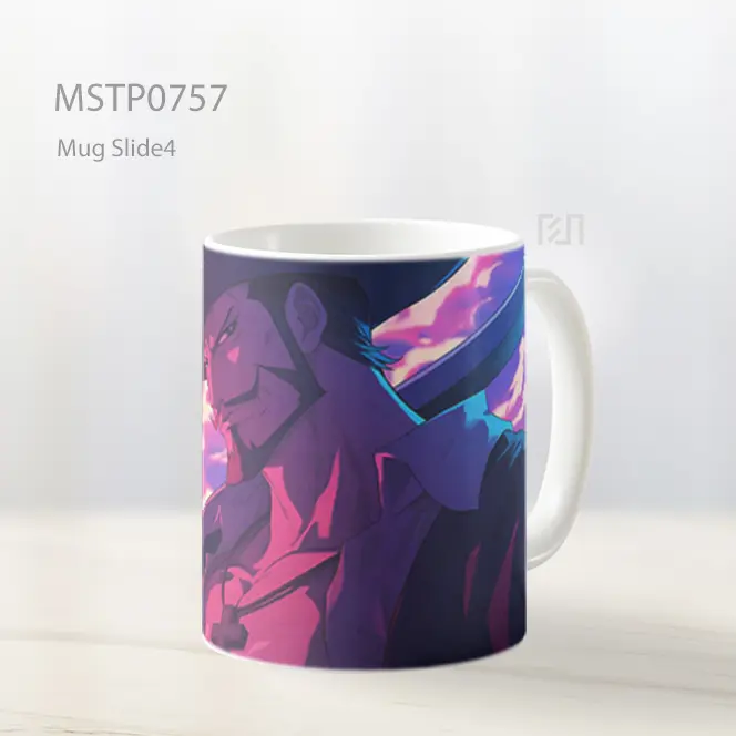 Dracule Mihawk One Piece Tatapan Epik Mug MSTP0757