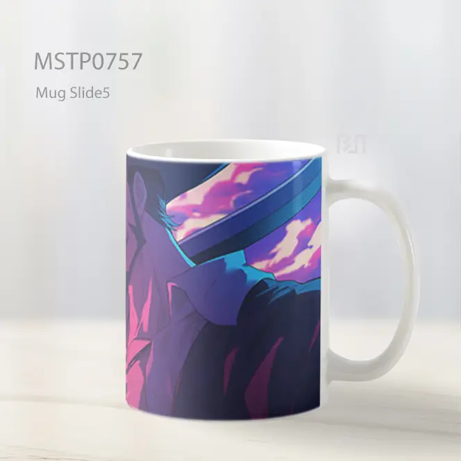Dracule Mihawk One Piece Tatapan Epik Mug MSTP0757 - All-side / Desain