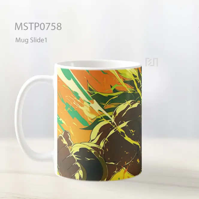 Dragon Ball Broly Auman Murka Mug MSTP0758 - All-side / Desain