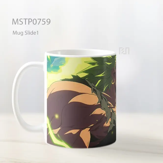 Dragon Ball Broly Energi Legendaris Saiyan Mug MSTP0759 - All-side / Desain