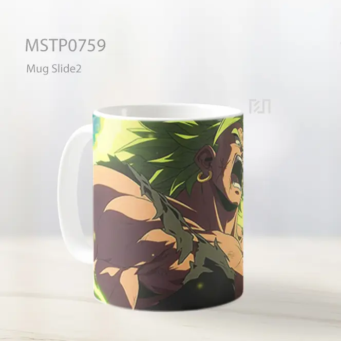 Dragon Ball Broly Energi Legendaris Saiyan Mug MSTP0759 - All-side / Desain
