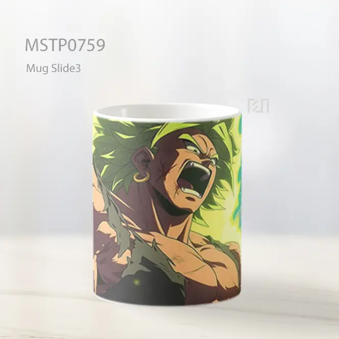 Dragon Ball Broly Energi Legendaris Saiyan Mug MSTP0759 - All-side / Desain