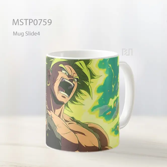 Dragon Ball Broly Energi Legendaris Saiyan Mug MSTP0759