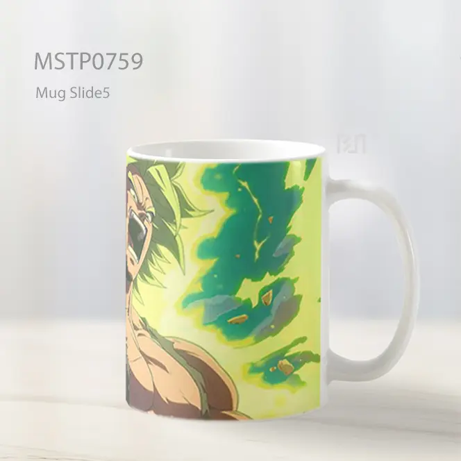 Dragon Ball Broly Energi Legendaris Saiyan Mug MSTP0759 - All-side / Desain