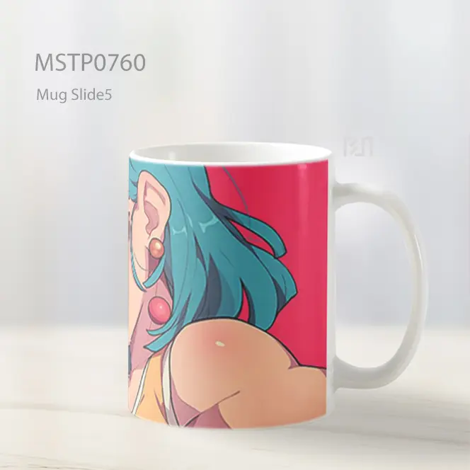 Dragon Ball Bulma Cerah Mug MSTP0760 - All-side / Desain