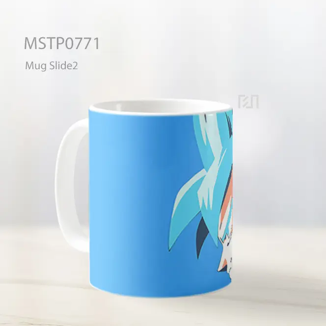 Dragon Ball Goku Biru Mug MSTP0771 - All-side / Desain
