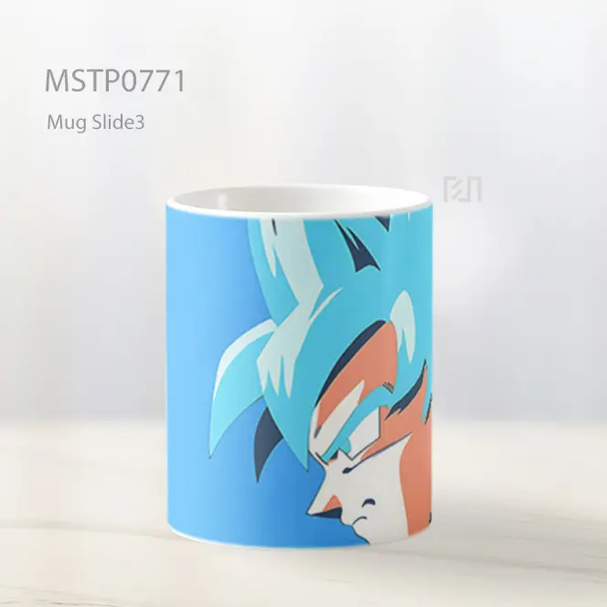 Dragon Ball Goku Biru Mug MSTP0771 - All-side / Desain