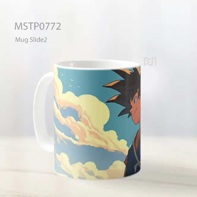 Dragon Ball Goku Cloudscape Mug MSTP0772 - All-side / Desain